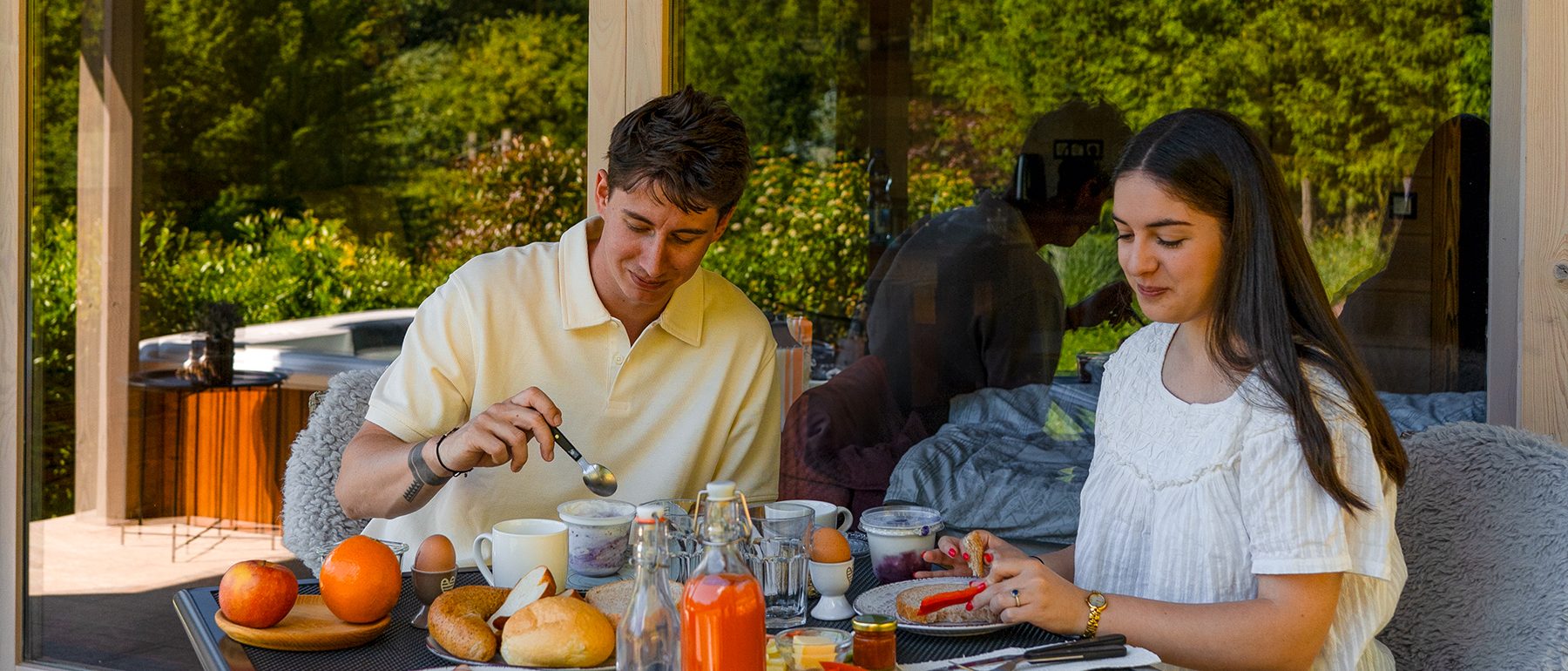 chalet, chalet reggeli, gourmet kosár